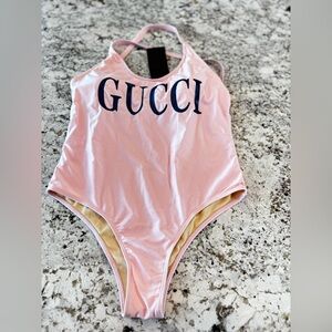 Gucci Pink Women’s One-Piece Swimsuit